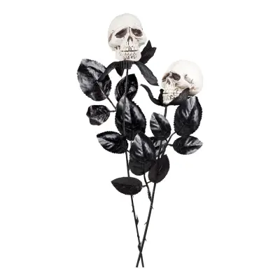 Dödskalle Ros - 1 st ros