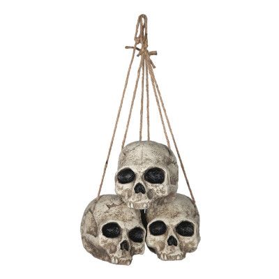 Döskalletrio i Snöre Dekoration