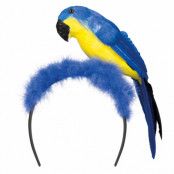 Diadem, papegoja-Blå