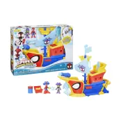 Disney Jr. Marvel: Spidey And His Amazing Friends Waterwebs - Webs Ahoy Bubble Pirate Ship Playset