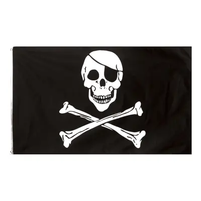 Flagga Jolly Roger