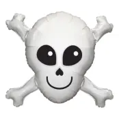 Folieballong Glad Döskalle