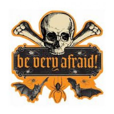 Formklippt Halloween-skylt