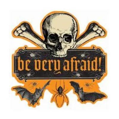 Formklippt Halloween-skylt