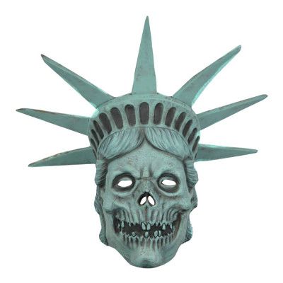 Frihetsgudinnan Döskalle Mask - One size