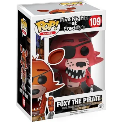 Funko POP! Games Five Nights at Freddys Foxy The Pirate 109 - Funko! -  Leksaksaffären