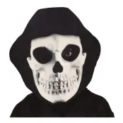 Gigantisk Döskalle med Huva Mask - One size