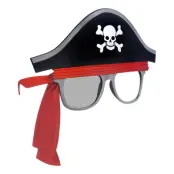 Glasögon med Pirathatt - One size