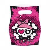 Godispåsar rosa pirat 6-pack