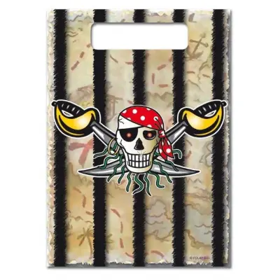 Godispåsar tuff pirat 8-pack