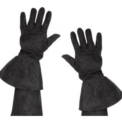 Handskar Pirat Svarta - One size