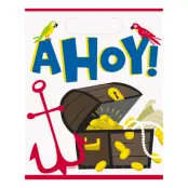 Kalaspåsar Pirat Ahoy - 8-pack