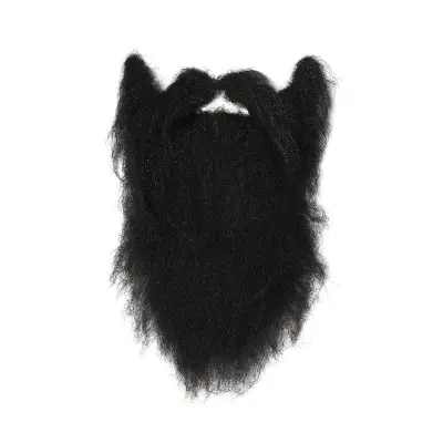 Karaktärsskägg - Svart