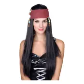 Karibisk Dam Piratperuk - One size