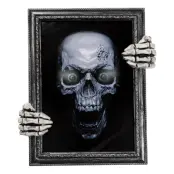 Ljudaktiverad Tavla med Dödskalle