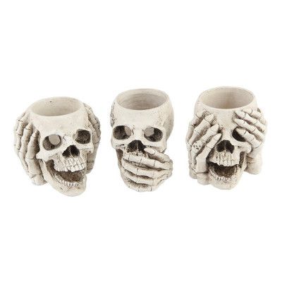 Ljushållare Döskallar - 3-pack