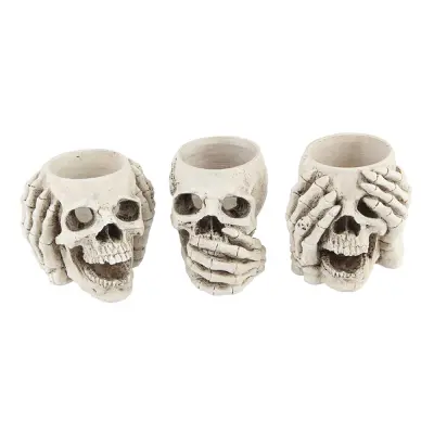 Ljushållare Döskallar - 3-pack