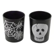 Ljushållare Svarta Halloween - 2-pack