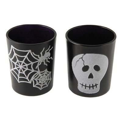 Ljushållare Svarta Halloween - 2-pack