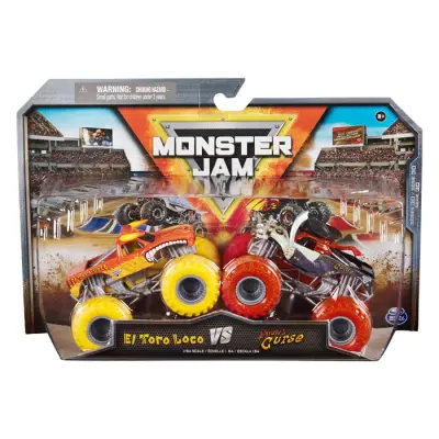 Monster Jam 1:64 2-pack El Toro Loco vs Pirates Cruise S30 - Monster Jam -  Leksaksaffären