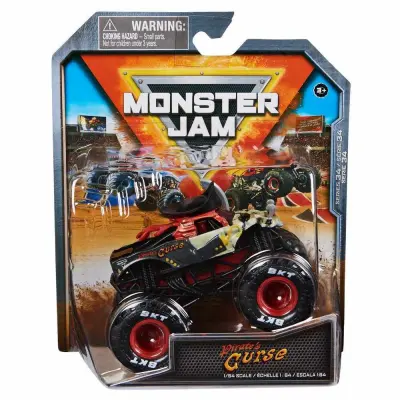 Monster Jam 1:64 Series 34 Pirates Curse - Monster Jam -  Leksaksaffären