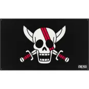 One Piece - Anime Flagga - Red Hair Pirates - för None - flerfärgad