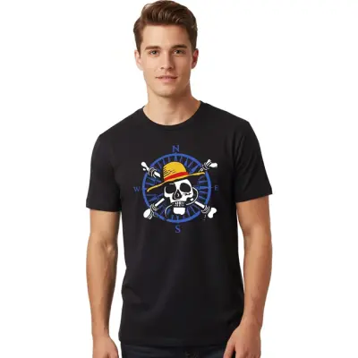 One Piece - Pirate Logo - T-Shirt (L)