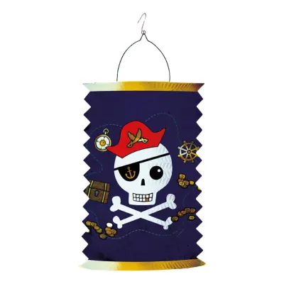 Papperslykta Pirate Map