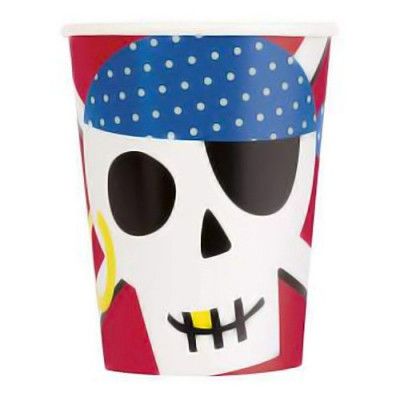 Pappersmuggar Ahoy Pirat - 8-pack