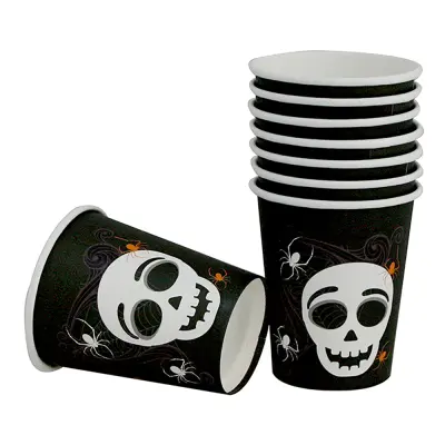 Pappersmuggar Döskallar - 8-pack