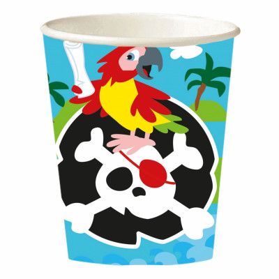 Pappersmuggar Pirat - 8-pack