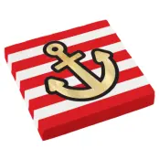 Pirat Ankare Servetter 16-pack