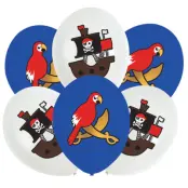 Pirat Ballonger 6-pack