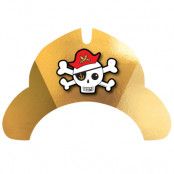 Pirat Partyhatt Papper 8-pack