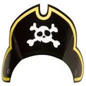 Pirat Partyhattar Papper 8-pack