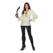 Pirat Skjorta för Dam - X-Large