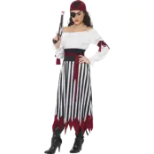 Piratdräkt dam L