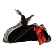 Pirathatt Dam med Fjäder - One size