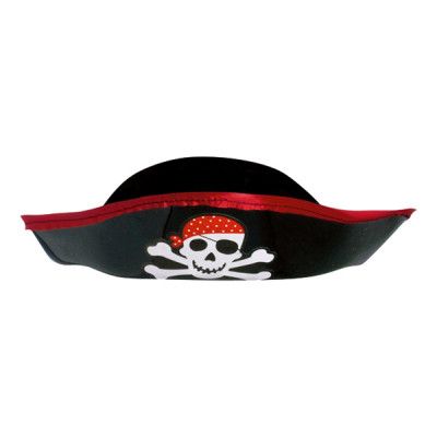 Pirathatt för Barn i Plast - One size