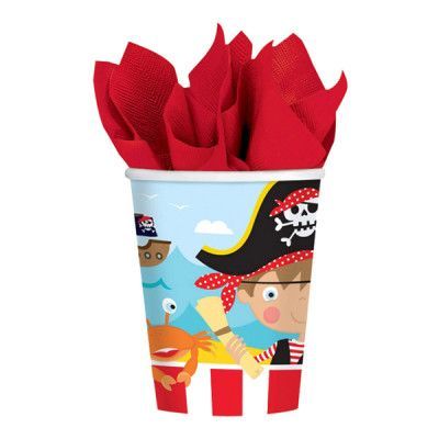 Piratkalas Pappersmuggar - 8-pack