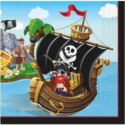 Piratkalas Servetter 20-pack