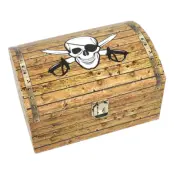 Piratkista med Metallås