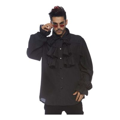 Piratskjorta Herr Svart - Large