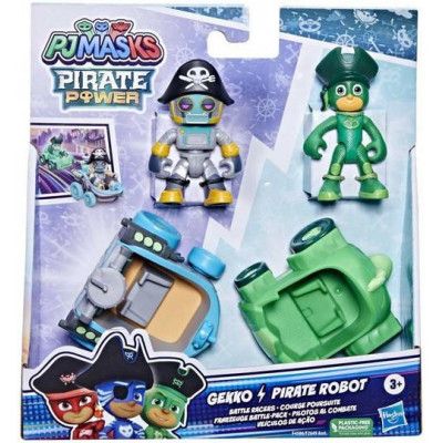 Pyjamashjältarna Battle Racers Gecko vs Pirate Robot