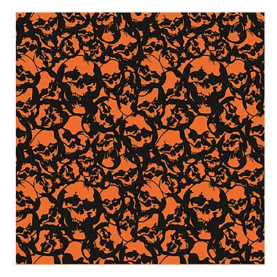 Servetter Döskallar Orange - 20-pack