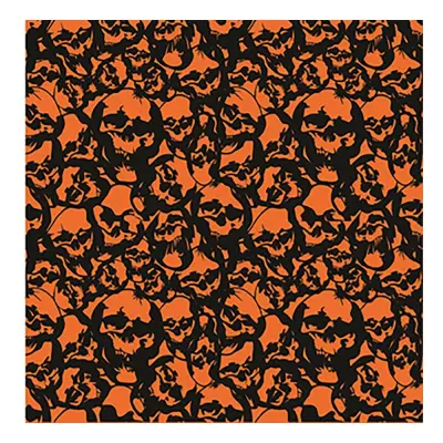 Servetter Döskallar Orange - 20-pack