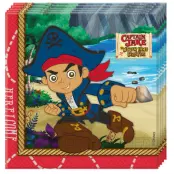 Servetter Jake och piraterna 20-pack