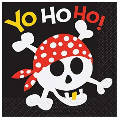 Servetter Pirat 16-pack