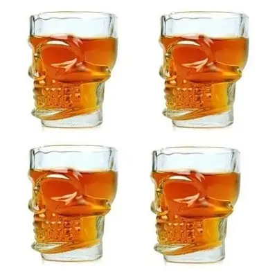 Shotglas Dödskallar - 4-pack