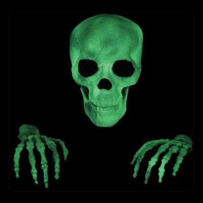 Självlysande Döskalle Prop